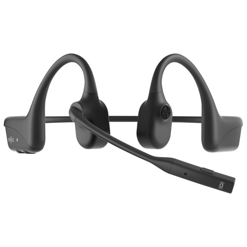 Shokz OpenComm 2UC Bone Conduction Bluetooth Headset - Black