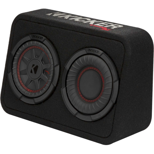 Kicker 48TCWRT672 CompRT 6.75"(165mm) subwoofer in thin profile encl, 2ohm, RoHS Compliant