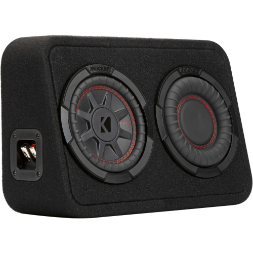 Kicker 48TCWRT672 CompRT 6.75"(165mm) subwoofer in thin profile encl, 2ohm, RoHS Compliant