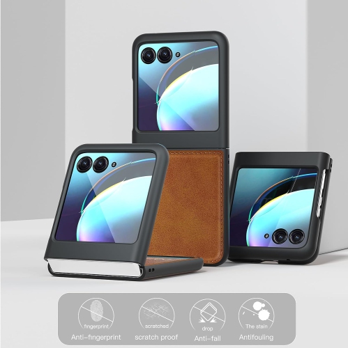 XCRS – coque rigide en cuir de polyuréthane, étui protecteur ultramince et durable pour Moto + Razr plus de Motorola