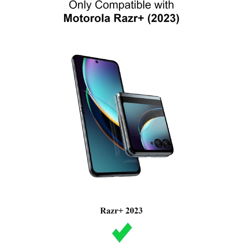 XCRS – coque rigide en cuir de polyuréthane, étui protecteur ultramince et durable pour Moto + Razr plus de Motorola