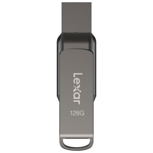 Lexar JumpDrive Dual Drive D400 128GB USB 3.1 + USB-C Flash Drive