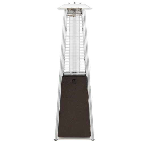 Costway 35" Portable Tabletop Pyramid Patio Heater Steel Propane gas 10000 BTU