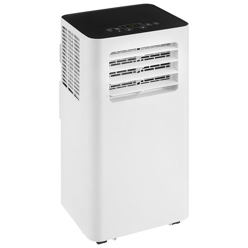 Climatiseur portatif d'Insignia - 14 000 BT U(SACC 9000 BTU) - Blanc/Noir - Exclusivité de Best Buy
