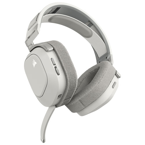 Corsair HS80 Max Wireless Gaming Headset - White - Only at Best Buy