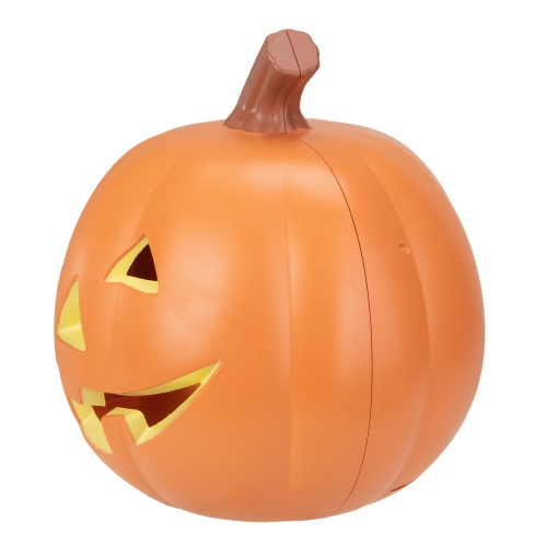 LED Lighted Dancing Flame Halloween Bluetooth Pumpkin Speaker - 9"