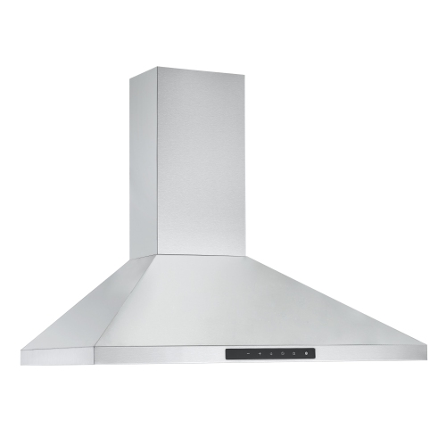 Ancona 30" Wall Mount Pyramid Range Hood with Night Light Feature