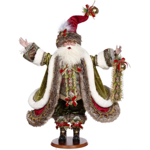 Mark Roberts Christmas Sleigh Ride Santa Figurine - 26"