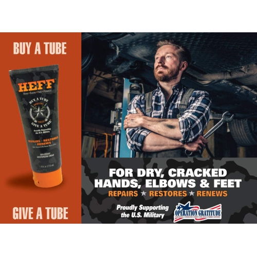 HEFF Hand Elbow Foot Formula Moisturizing Lotion 4 Ounce Tube