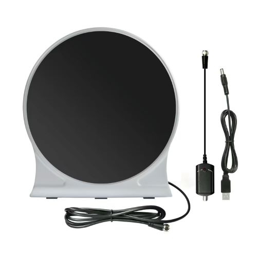 onn. Indoor Antenna with A Powerful Signal Booster