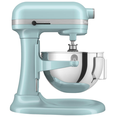Batteur socle à bol relevable de KitchenAid - 5,5 pte - 500 W - Bleu eau minérale