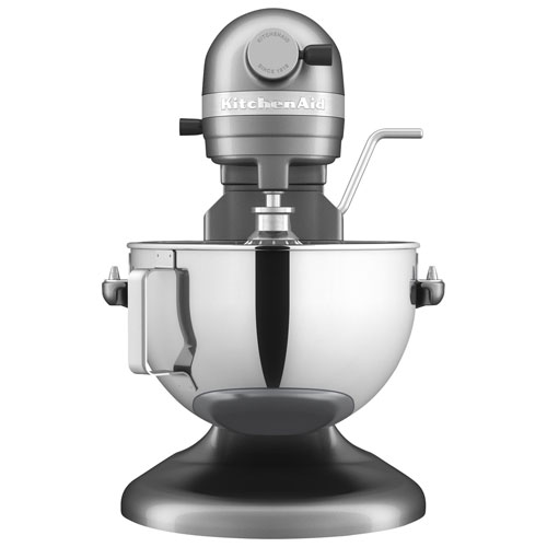 Batteur socle à bol relevable de KitchenAid - 5,5 pte - 500 W - Contour argenté