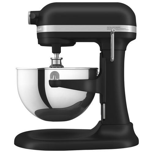 Batteur socle à bol relevable de KitchenAid - 5,5 pte - 500 W - Noir mat