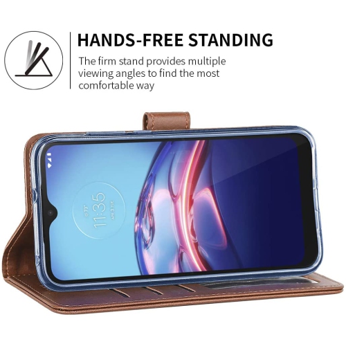 Étui portefeuille magnétique XCRS, pochette en cuir rabattable en polyuréthane avec fente pour carte et support pour Galaxy S20 FE 6,5 po de