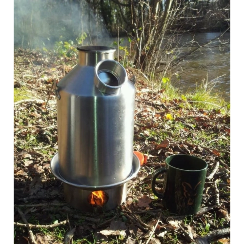 KELLY KETTLE SCOUT WHISTLE KETTLE 1.2L | Wood Stove Backpacking, Scouts, Camping