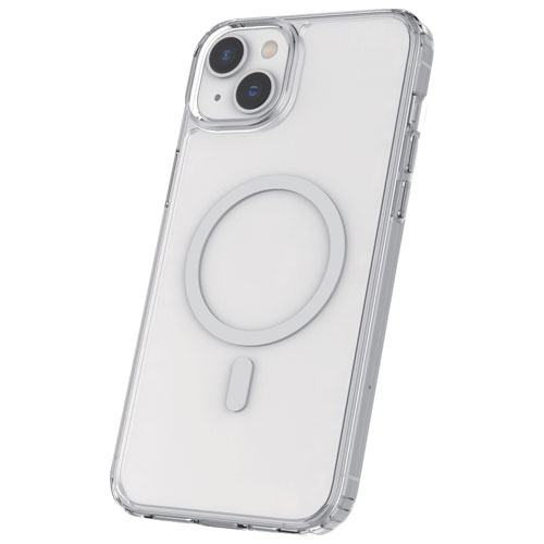 TUFF8 Fitted Hard Shell Case with MagSafe for iPhone 15/14/13 - Clear