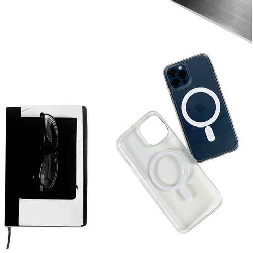 TUFF8 Fitted Hard Shell Case with MagSafe for iPhone 15 Pro - Clear