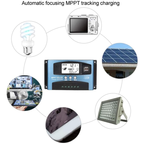ISTAR MPPT Solar Charge Controller USB Solar Panel Battery Controller Intelligent Regulator