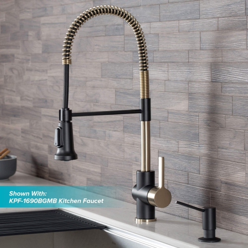 KRAUS  Ksd-41Ss Modern Soap Dispenser, Stainless Steel