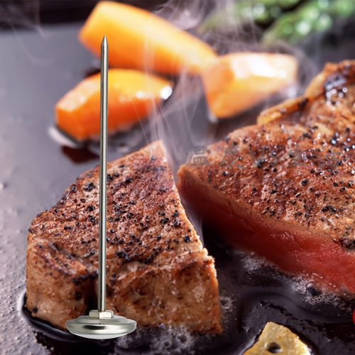 Stainless Steel Food Thermometer - Accurate Meat, Milk, Coffee, and Water Thermometer for Kitchen and Household Use