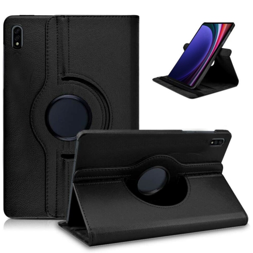 SUPERSHIELD  360° Swivel Rotating Case for Samsung Galaxy Tab S9 Plus 12.4 Inch 2023 Multi-Angle Viewing Stand, Pu Leather Cover, Auto Wake Up/sleep