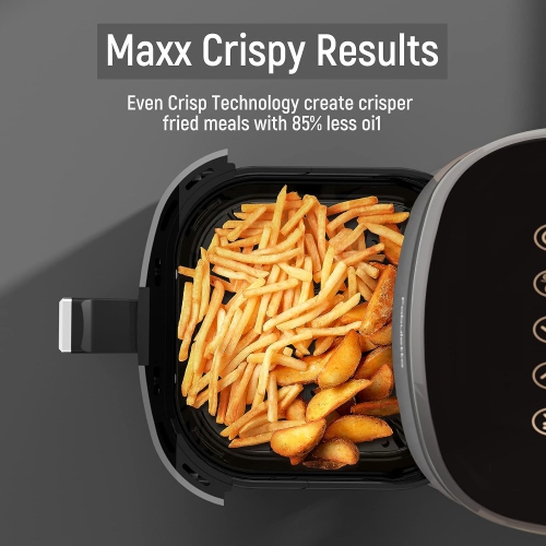 Fabuletta 9 Customizable Smart Cooking Programs Compact 4QT Air Fryers