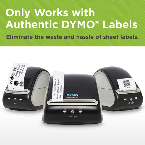 DYMO LabelWriter 550 Label Printer, Label Maker with Direct Thermal Printing, Automatic Label Recognition, Prints Address Labels, Shipping Labels,