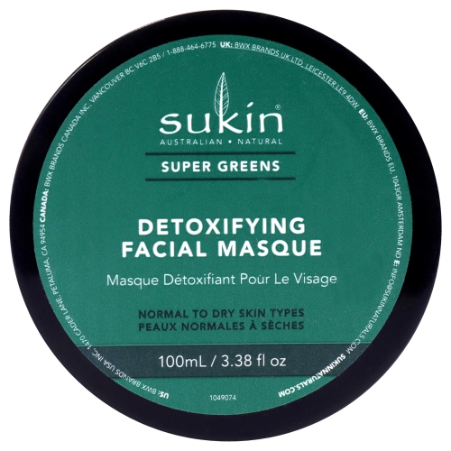SUKIN  Detoxifying Facial Masque By for Women - 3.38 OZ Mask
