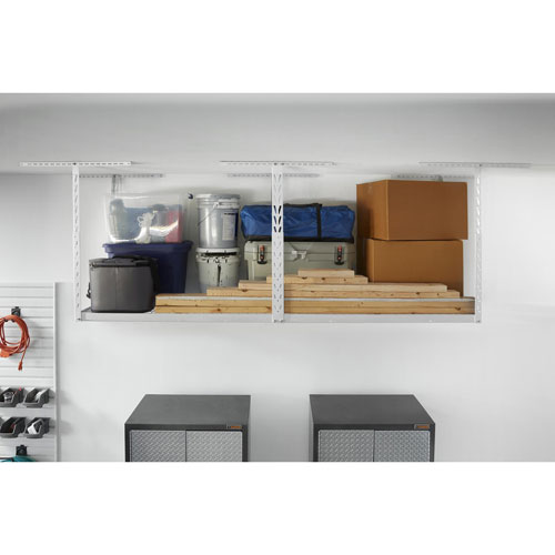 Gladiator Ceiling Bracket Storage - Hammered White