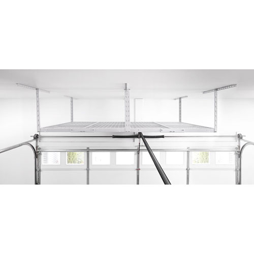 Gladiator Heavy-Duty Steel Rack Storage - Hammered White