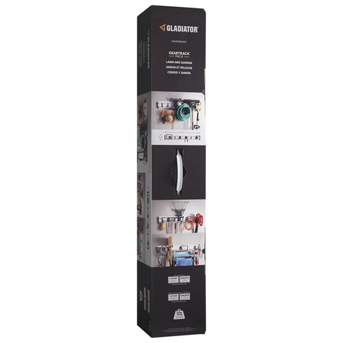 Gladiator GearTrack Organization Kit - Light Grey