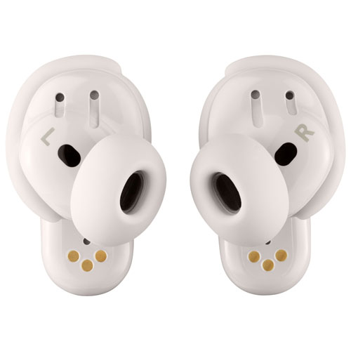 Écouteurs boutons 100 % sans fil à suppression du bruit QuietComfort Ultra de Bose - Fumée blanche