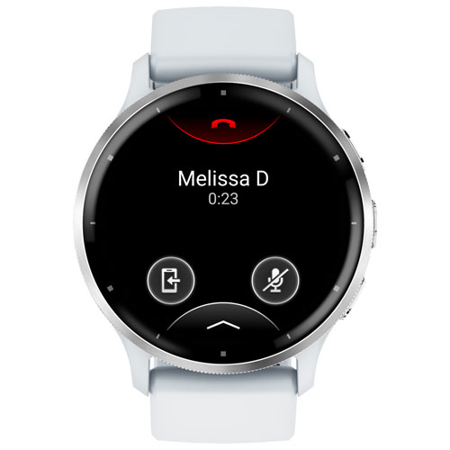 Montre intelligente Bluetooth de 45 mm Venu 3 de Garmin - Blanc