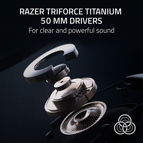 Razer BlackShark V2 HyperSpeed Gaming Headset with Microphone - Black