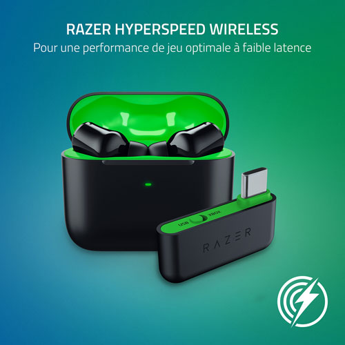 Razer Hammerhead HyperSpeed In-Ear Gaming Headphones for Xbox - Black/Green