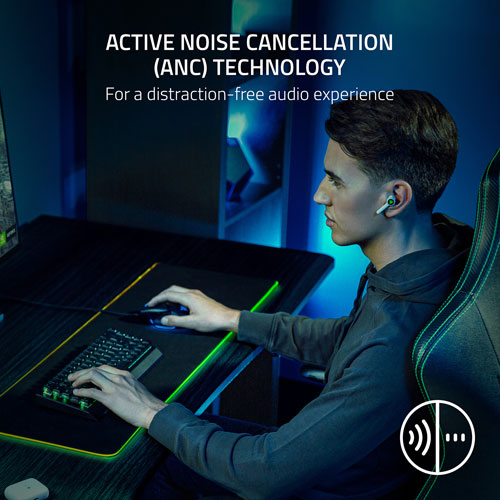 Razer Hammerhead HyperSpeed In-Ear Gaming Headphones for PlayStation - White