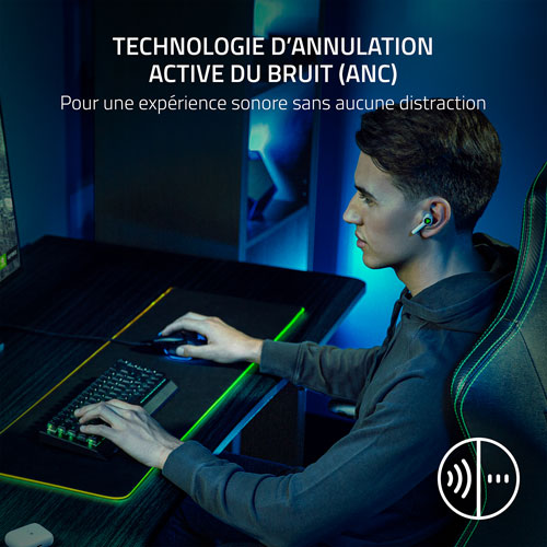 Razer Hammerhead HyperSpeed In-Ear Gaming Headphones for PlayStation - White