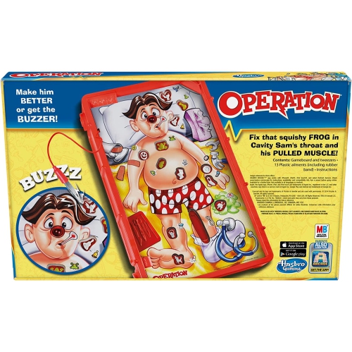 Hasbro – jeu opération classique, 72 mois et plus