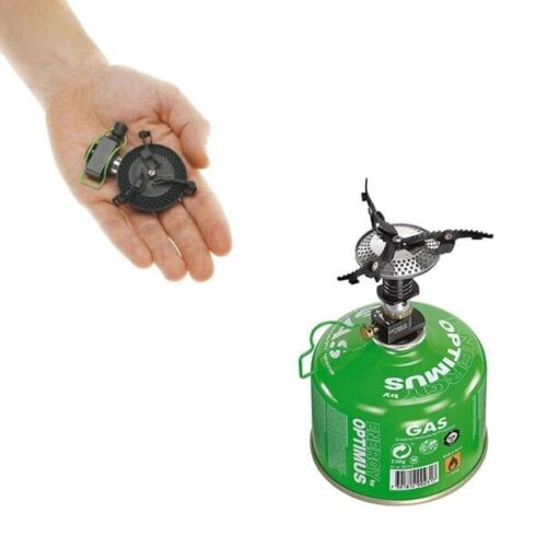 OPTIMUS CRUX Kit Canister Fuel Stove + Sparky Igniter | Collapsible Gas Stove Camping