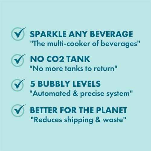 Spärkel Soda Maker Beverage System - Black