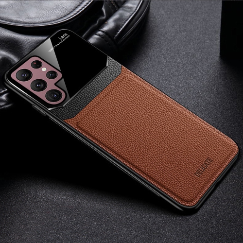 Leather Glass Case Cover for Samsung S22ULTRA, Slim Shell PU Leather Shockproof Back Case with Polarized Lens Technology - FREE SHIPPNG