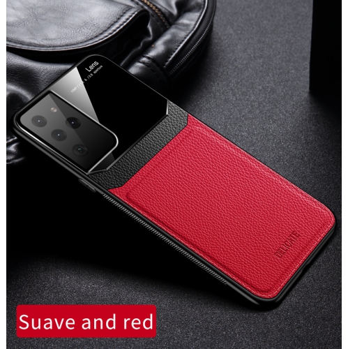 Leather Glass Case Cover for Samsung S21ULTRA, Slim Shell PU Leather Shockproof Back Case with Polarized Lens Technology - FREE SHIPPNG