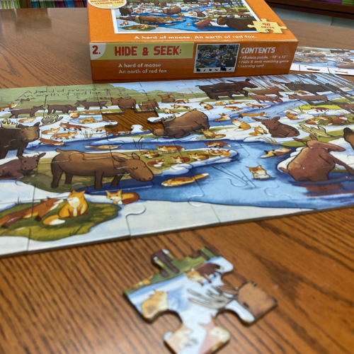 Hide and Seek Puzzle – Moose