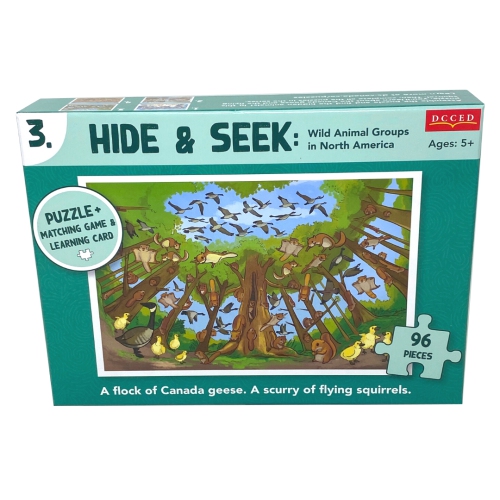 Hide and Seek Puzzle – Squirrel