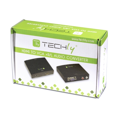 Techly Converter HDMI vers VGA/audio