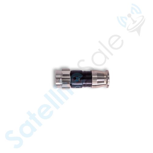 SatelliteSale Indoor/Outdoor Fittings Coaxial Connectors for RG-59 Coax Cables Pack of 4 Pcs