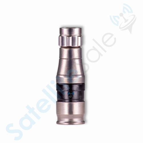 SatelliteSale Indoor/Outdoor Fittings Coaxial Connectors for RG-11 Coax Cables Pack of 4 Pcs