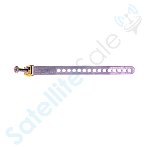 SatelliteSale Galvanized Steel Grounding Strap Flexible and Adjustable