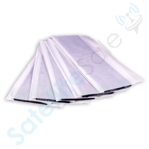 SatelliteSale Universal Roof Patch Kit Zinc Plated Lag Bolts and Mastic Pitch Pads