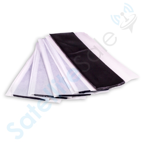 SatelliteSale Universal Roof Patch Kit Zinc Plated Lag Bolts and Mastic Pitch Pads